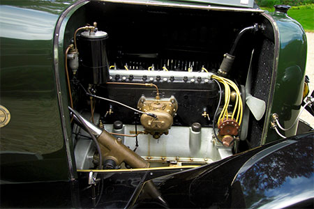 View of the engine.