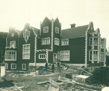 The building of Olveston c.1905